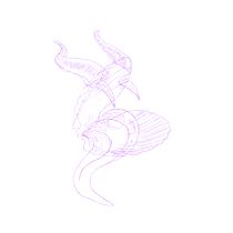 Concha endemoniada  Ein Projekt aus dem Bereich Traditionelle Illustration, Zeichnung, Digitale Illustration, Tattoodesign und Digitale Zeichnung von luiscampillo10 - 07.03.2023