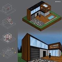 Mi proyecto del curso: Sketching arquitectónico y artístico con Procreate. Arquitetura, Esboçado, Ilustração digital, Arquitetura digital e Ilustração arquitetônica projeto de andysaby2 - 07.03.2023
