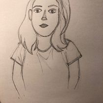 Meu projeto do curso: Desenho de personagens do zero: retrate rostos e gestos. Projekt z dziedziny Trad, c, jna ilustracja, Projektowanie postaci, R, sunek ołówkiem,  R i sunek użytkownika Priscila Guimarães - 07.03.2023