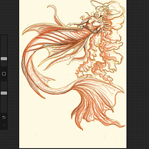 My project for course: Fantasy Sketchbook: Draw Characters from Imagination. Ilustração tradicional, Criatividade, Desenho, e Sketchbook projeto de kmilo_sebas - 21.02.2023