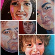Mi proyecto del curso: Retrato con pintura al óleo: explora la luz y las sombras. Fine Arts, Painting, and Oil Painting project by María Cristina Viñas Paz - 03.07.2023