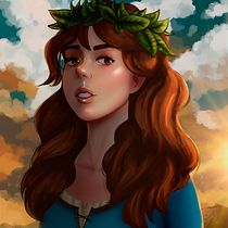 Samantha, princesa de Thalo. Ilustração tradicional, Desenho, Ilustração digital, Desenho de retrato, Desenho digital, e Pintura digital projeto de Santiago Sebastian Gil Mansilla - 09.03.2023