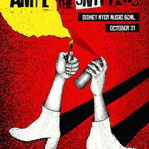  Illustration for Music Lovers : Amyl & the Sniffers. Traditional illustration, Poster Design, and Fine Arts project by Kiefer Jenkins - 03.08.2023