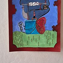 My project for course: Artistic Illustration: Draw from Your Imagination. Traditional illustration, Painting, Creativit, Pencil Drawing, and Drawing project by Paulina Olivieri - 03.08.2023