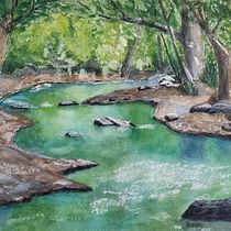 My project for course: Painting Realistic Watercolor Landscapes . % Bobby Venedam tarafından hazırlanan Güzel sanatlar, Tablo, Eskiz çizimi, Sulubo, a Resim, Doğalcı İllüstras, Ve on projesi - 03.08.2023
