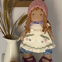 Mi proyecto del curso: Elaboración de muñecas amigurumi románticas Ein Projekt aus dem Bereich H, werk, Spielzeugdesign, Weben, Crochet, Amigurumi und Textildesign von marianatera2903 - 08.03.2023
