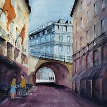 Mój projekt z kursu: Rysunek architektoniczny w akwareli. Un projet de Illustration traditionnelle, Esquisse , Dessin, Aquarelle, Illustration architecturale, Carnet de croquis , et Beaux Arts de danka197 - 08.03.2023