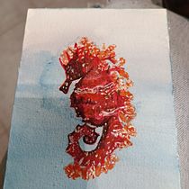 Mon projet du cours : Techniques modernes d’aquarelle. Un progetto di Illustrazione tradizionale, Belle arti, Pittura e Pittura ad acquerello di Laureline Audouard - 08.03.2023