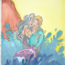 Meu projeto do curso: Ilustração de contos de fadas com aquarela. Ilustração tradicional, Pintura, Desenho, Pintura em aquarela, Artes plásticas, e Desenho a lápis projeto de Cecilia Tezuka - 10.03.2023