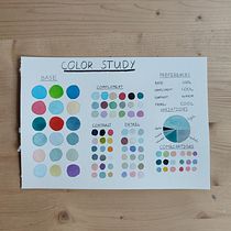 My project for course: Coloring with Watercolor: Discover Your Chromatic Character. Ilustração tradicional, Artes plásticas, Pintura, Pintura em aquarela, e Teoria da cor projeto de Jane - 10.03.2023