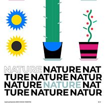 Nature, home and monster poster. Ilustração tradicional projeto de Marc-André Fauteux - 09.03.2023