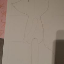 Mon projet du cours : Création artisanale d'un jouet en chiffon - souriceau  Ein Projekt aus dem Bereich Design von Figuren, H, werk, Spielzeugdesign, Nähen, Nähen und Schnittmuster von valentine.vandenkerkhof - 10.03.2023
