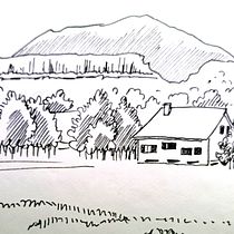 Mój projekt z kursu: Akwarelowy dziennik podróży. Traditional illustration, Watercolor Painting, Architectural Illustration, and Sketchbook project by halina - 03.10.2023