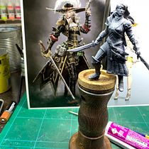 My project for course: Introduction to Painting Miniatures. Een project van Craft,  Beeldende kunst, Beeldhouwwerk y Decoratief schilderen van Will Rooijakkers - 10.03.2023