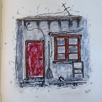 Mi proyecto del curso: Dibujo arquitectónico expresivo con marcadores de colores. Sketching, Drawing, Architectural Illustration, Sketchbook & Ink Illustration project by mito_marisa - 03.10.2023