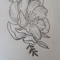 Meu projeto do curso: Tatuagem para principiantes. Tattoo Design project by Camila Valore - 03.10.2023