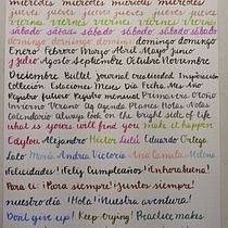 Mi proyecto del curso: Lettering en pequeño formato. Een project van Traditionele illustratie,  Belettering,  H y lettering van Edy O - 11.03.2023