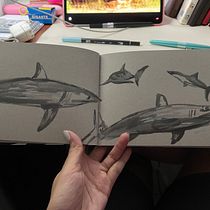 My project for course: Illustrating Nature: A Creative Exploration. Traditional illustration, Painting, Drawing, Watercolor Painting, Ink Illustration, and Naturalistic Illustration project by Rebeca Navarro - 03.12.2023