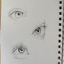 My project for course: Portrait Sketchbooking: Explore the Human Face Ein Projekt aus dem Bereich Skizzenentwurf, Zeichnung, Porträtzeichnung, Artistische Zeichnung und Sketchbook von vasni_venegas - 12.03.2023