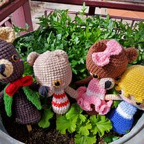 Mi proyecto del curso: Amigurumis: tejido de marionetas de dedo a crochet . % ezcaray2015 tarafından hazırlanan Tığ işi, Amigurumi, Ve Tekstil Tasarımı projesi - 03.12.2023