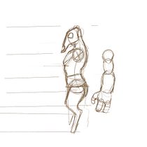 Mon projet du cours : Modélisation de personnages low poly pour jeux vidéo Ein Projekt aus dem Bereich 3D, 3-D-Modellierung, Videospiele, Design von 3-D-Figuren und Design für Videospiele von Valériane Duvivier - 12.03.2023