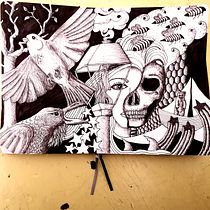 My project for course: Dreamlike Illustration: Draw Your Imagination Ein Projekt aus dem Bereich Traditionelle Illustration, Zeichnung und Illustration mit Tinte von jo_lynn13 - 09.03.2023