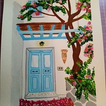Mi proyecto del curso: Técnicas de gouache para ilustración. Traditional illustration, Sketching, Creativit, Drawing, Watercolor Painting, Sketchbook, and Gouache Painting project by Olga - 03.12.2023
