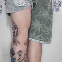 Mi proyecto del curso: Técnicas de tatuaje blackwork con línea fina. Tattoo Design project by Eyker Ruiz Yepez - 01.11.2023
