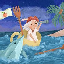 My project for course: Children’s Illustration with Procreate: Paint Magical Scenes. Ilustração tradicional, Ilustração digital, Ilustração infantil, Pintura digital, e Álbum ilustrado projeto de samonwan sungtung - 13.03.2023