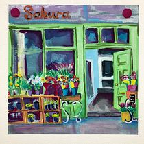 Mijn project van de cursus: Creëer levendige stedelijke illustraties met gouache. Painting, Sketching, Architectural Illustration, and Gouache Painting project by floorwillemze - 03.13.2023