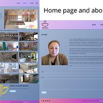 My project for course: WordPress: Create a Professional Website from Scratch. Un projet de Webdesign, Développement web, Développement no code , et Conception de produits numériques de Kristýna Hrášková - 13.03.2023