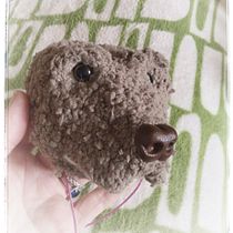 My project for Gaspode course: Knitting Realistic Stuffed Animals: Make a Puppy from Yarn. Fiber Arts, DIY, Knitting, and Textile Design project by Carrie Attwood - 03.13.2023