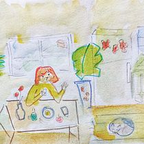 Mi proyecto del curso: Sketchbook para explorar tu estilo de dibujo. Traditional illustration, Sketching, Creativit, Drawing, Watercolor Painting, and Sketchbook project by Andrea Domínguez - 03.13.2023