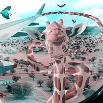Mon projet du cours : Photomontage et illustrations fantastiques sur Photoshop. Photograph, Collage, Photo Retouching, Digital Illustration, Photographic Composition, and Photomontage project by libertm_marie - 03.13.2023