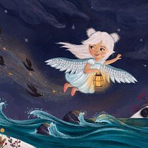 Mein Abschlussprojekt für den Kurs: Kinderbuchillustrationen in Procreate: Male magische Szenerien. Ilustração tradicional, Ilustração digital, Ilustração infantil, Pintura digital, e Álbum ilustrado projeto de Simone - 13.03.2023