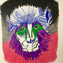 My project for course: Chiaroscuro Creative Portrait with Pencils. Un projet de Illustration traditionnelle, Dessin au cra, on, Dessin de portrait, Dessin artistique, Dessin aux cra , et ons de couleur de skylar756 - 12.03.2023