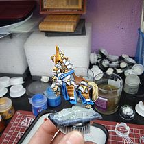 Mi proyecto del curso: Introducción a la pintura de miniaturas. Een project van Craft,  Beeldende kunst, Beeldhouwwerk y Decoratief schilderen van alberto_yerga - 13.03.2023