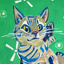 The Kind of Cat Call You Actually Want. Un proyecto de Ilustración tradicional, Bellas Artes, Pintura y Pintura gouache de immanjue - 09.03.2023