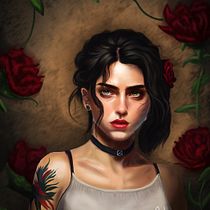 Valyrie . Un progetto di Character design, Illustrazione digitale, Disegno digitale e Pittura digitale di Carlos Gatinho - 07.03.2023