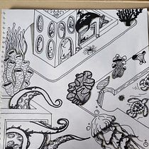 Mi proyecto del curso: El arte del sketching: transforma tus bocetos en arte Ein Projekt aus dem Bereich Traditionelle Illustration, Bleistiftzeichnung, Zeichnung und Sketchbook von America Diaz Ramirez - 14.03.2023