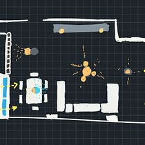 Mi proyecto del curso: Diseño de iluminación para espacios interiores - Iluminación automatizada de sala-comedor. Projekt z dziedziny Projektowanie oświetlenia,  Architektura, Architektura wnętrz, Architektura c i frowa użytkownika Thonny Ericson Mota Peña - 14.03.2023