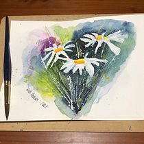My project for course: Illustrating the Natural World with Watercolor and Charcoal. Traditional illustration, Painting, and Naturalistic Illustration project by lauramac_88 - 03.14.2023