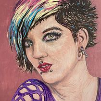 My project for course:  Realistic Oil Portraiture: Conveying Detail and Expression. Fine Arts, Painting, and Oil Painting project by Louise Young - 03.14.2023