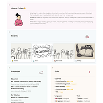 My project for course: Introduction to Notion for Creative Projects Ein Projekt aus dem Bereich Webentwicklung von Gabrielle van Welie - 14.03.2023