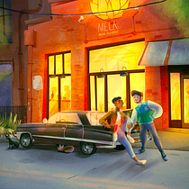 My project for course: Cinematic Digital Illustration with Photoshop. Traditional illustration, Digital Illustration, and Concept Art project by The Art Of Will - 11.04.2022