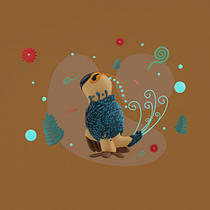 Mi proyecto del curso: Creación de personajes en 3D con Blender  Nombre: Milluza. 3D, Design de personagens, Modelagem 3D, Design de personagens 3D, e 3D Design projeto de Rebeca - 14.03.2023