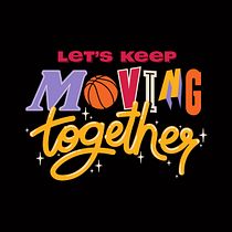 Let's Keep Moving Together - Letterings vibrantes: encuentra tu estilo a través de la cultura pop. Ilustração tradicional, Design gráfico, Lettering, Lettering digital, Desenho tipográfico, Direção de arte, e Criatividade projeto de Danny González Chísica - 13.03.2023