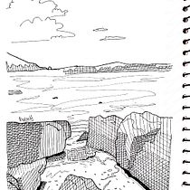 Mi proyecto del curso: Diario ilustrado: llena tu sketchbook de vivencias. Traditional illustration, Sketching, Drawing, Sketchbook & Ink Illustration project by Brenda Muñoz - 03.15.2023