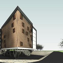 Mi proyecto del curso: Modelado de edificios paramétricos con Revit. Un progetto di 3D, Architettura, Architettura d'interni, Modellazione 3D, Architettura digitale e ArchVIZ di Felipe Andrés Romero Palacios - 15.03.2023