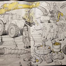 Mi proyecto del curso: El arte del sketching: transforma tus bocetos en arte Ein Projekt aus dem Bereich Traditionelle Illustration, Bleistiftzeichnung, Zeichnung und Sketchbook von Isabel Paricio - 15.03.2023